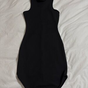 Charlotte Russe Black Midi Dress